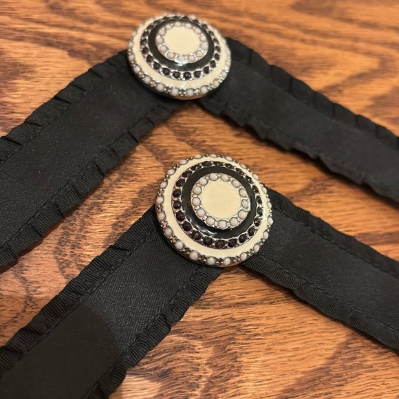 Lindsay Phillips Wanda black straps for sandals - Picture 2 of 3